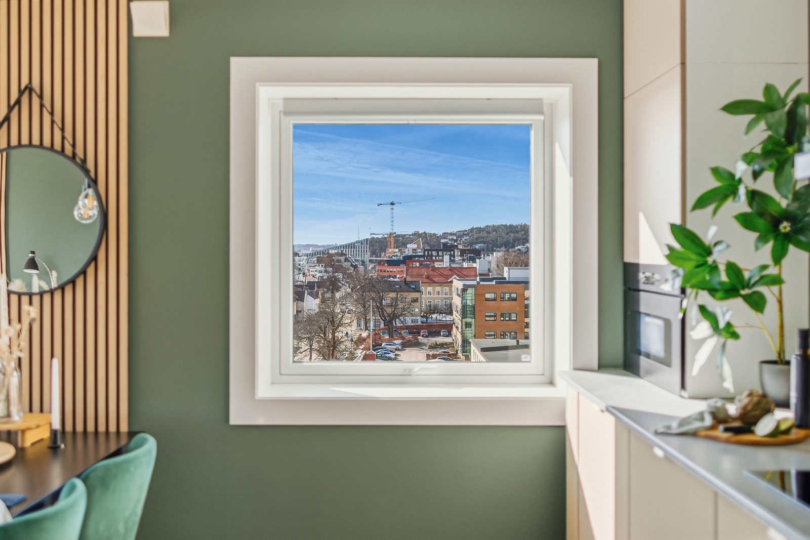 Utsikt fra kjøkken Galleribilde