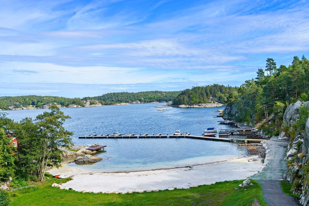 Felles strand for området Galleribilde
