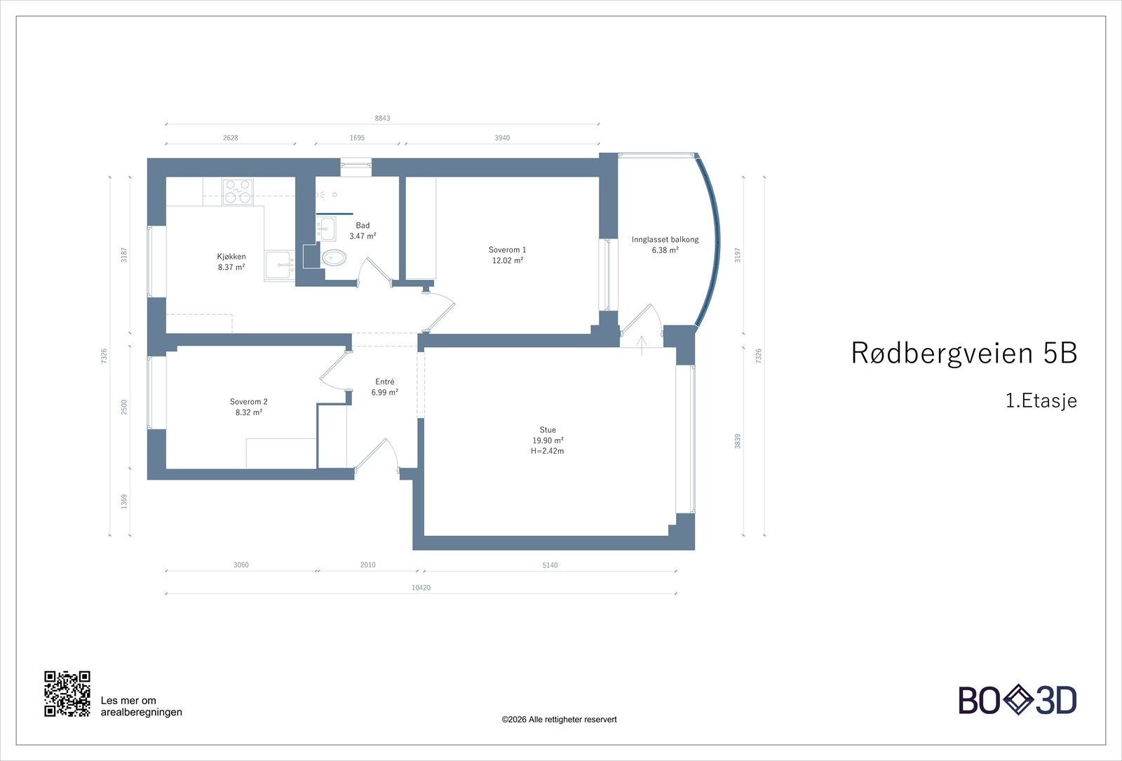 Plantegning (avvik kan forekomme) Galleribilde