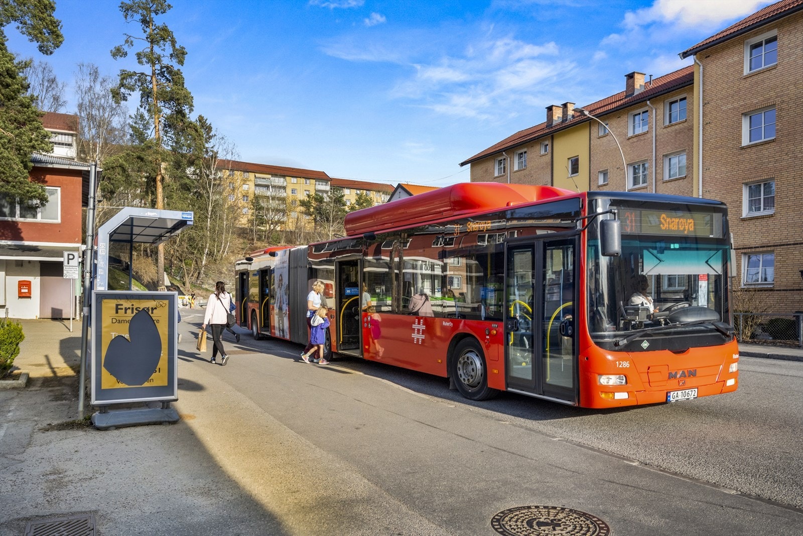 Gode kollektivforbindelser og kort vei til Oslo sentrum Galleribilde