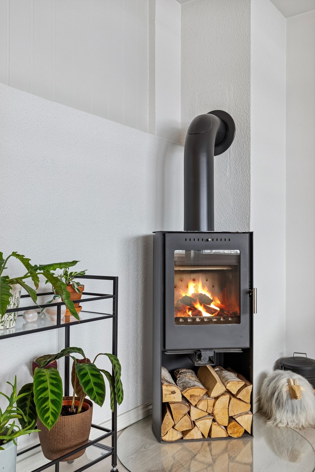 Peisovnen gir en lun og god varme. Galleribilde