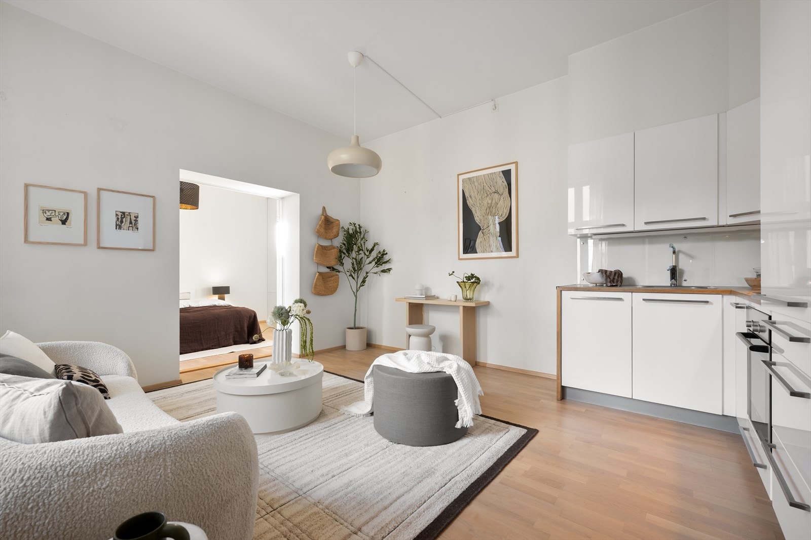Det er installert balansert ventilasjon i bygget. Galleribilde