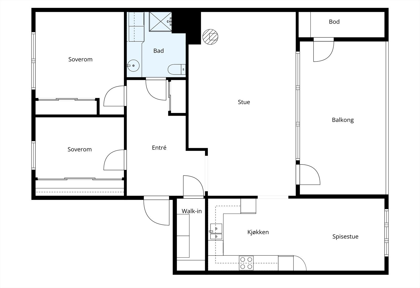 6. etasje Galleribilde