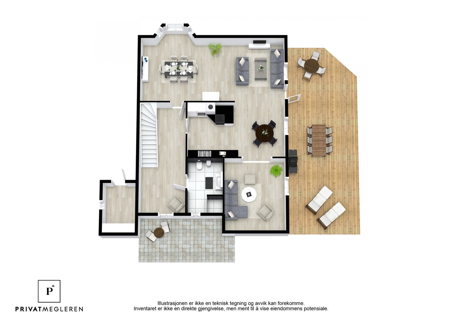 1. etasje. Galleribilde