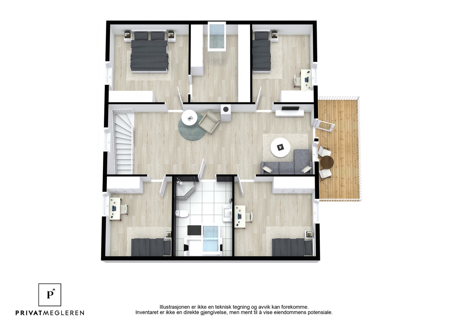 2. etasje. Galleribilde