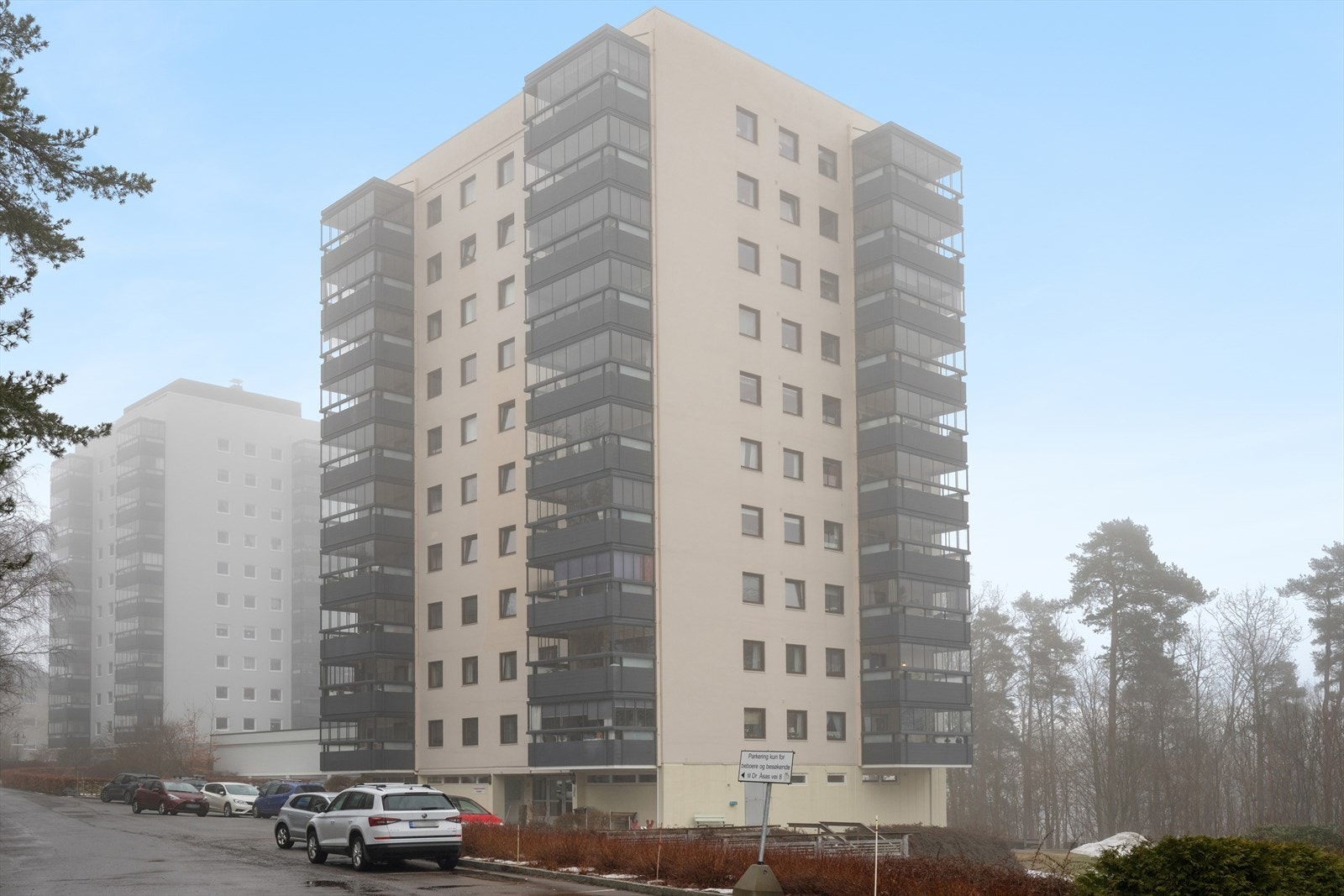 Leiligheten ligger i 2 etg. Galleribilde