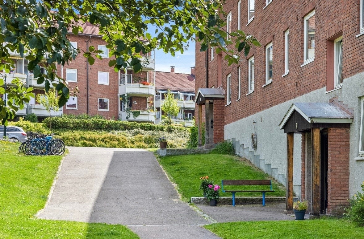 Hyggelig inngangsparti Galleribilde