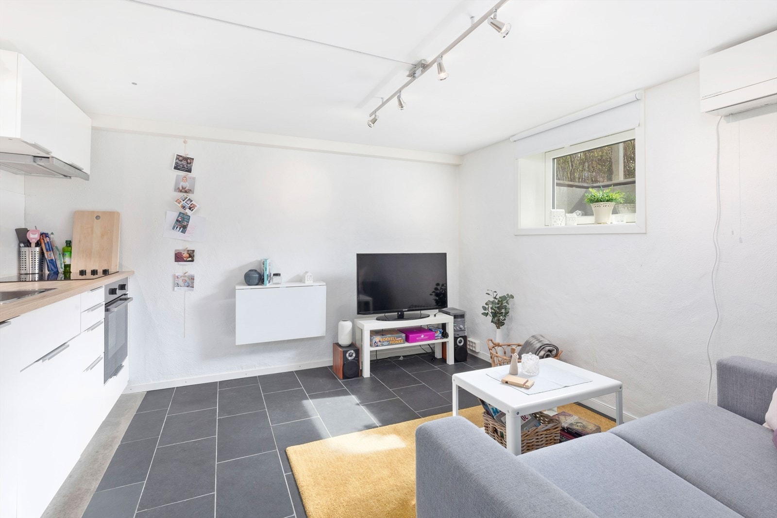 Kjelleren er utleid. Galleribilde