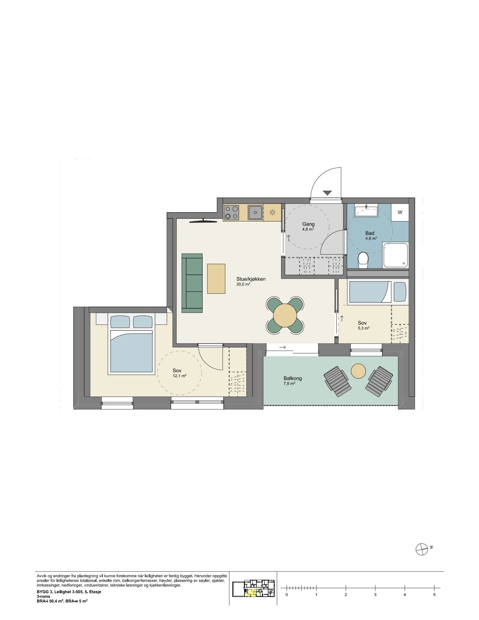 - Boligens planløsning - Galleribilde