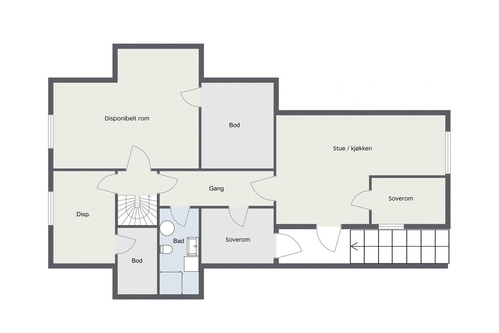 Planskisser Galleribilde