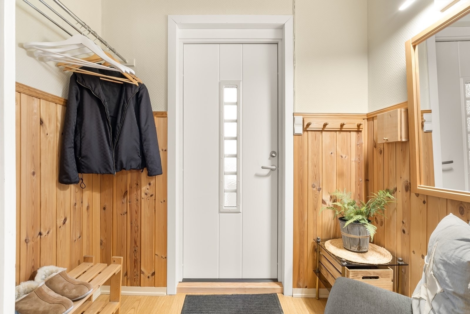 Lys og fin entrè Galleribilde