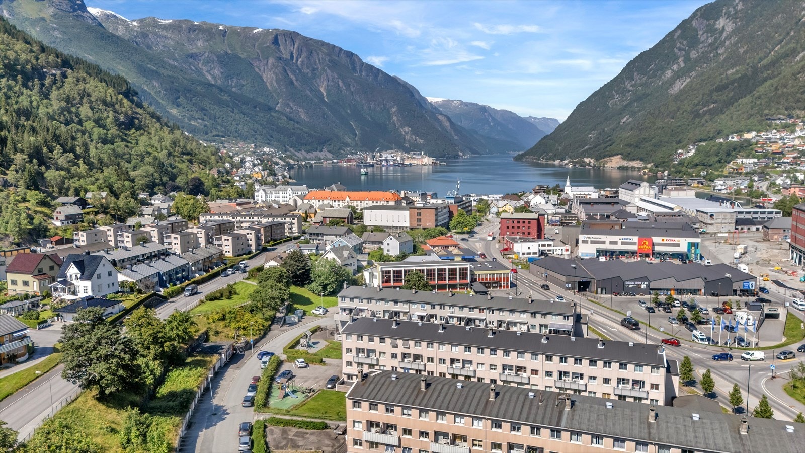 Odda sentrum Galleribilde