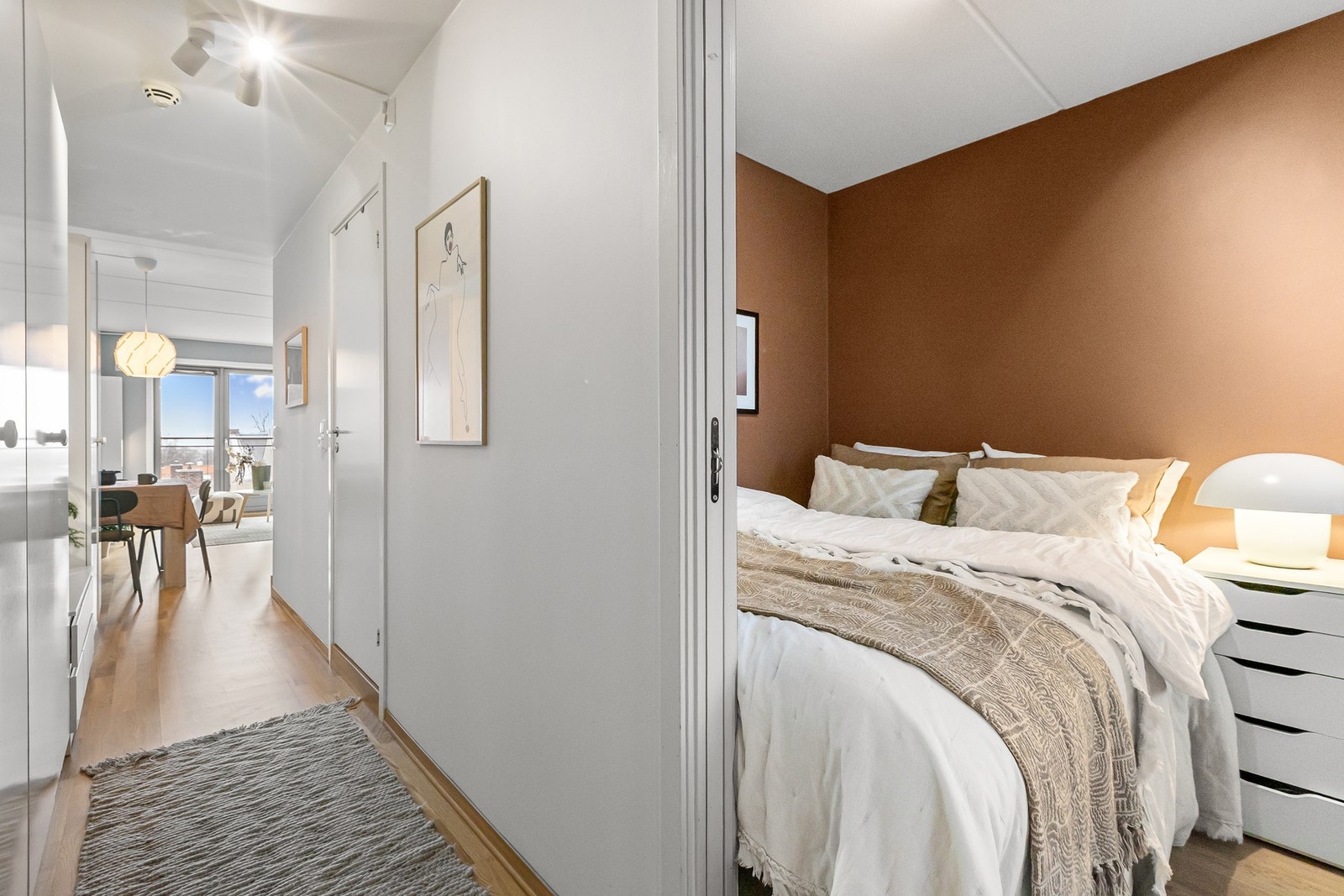 Soverommet er av god størrelse. Galleribilde