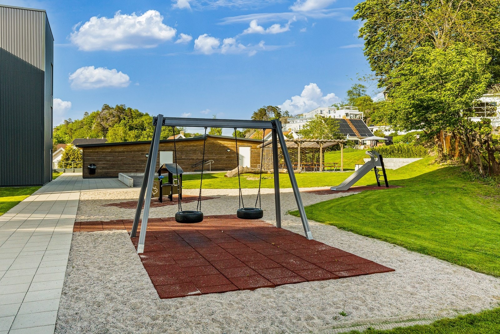 Boltreplass for de minste også, i fellesarealene Galleribilde