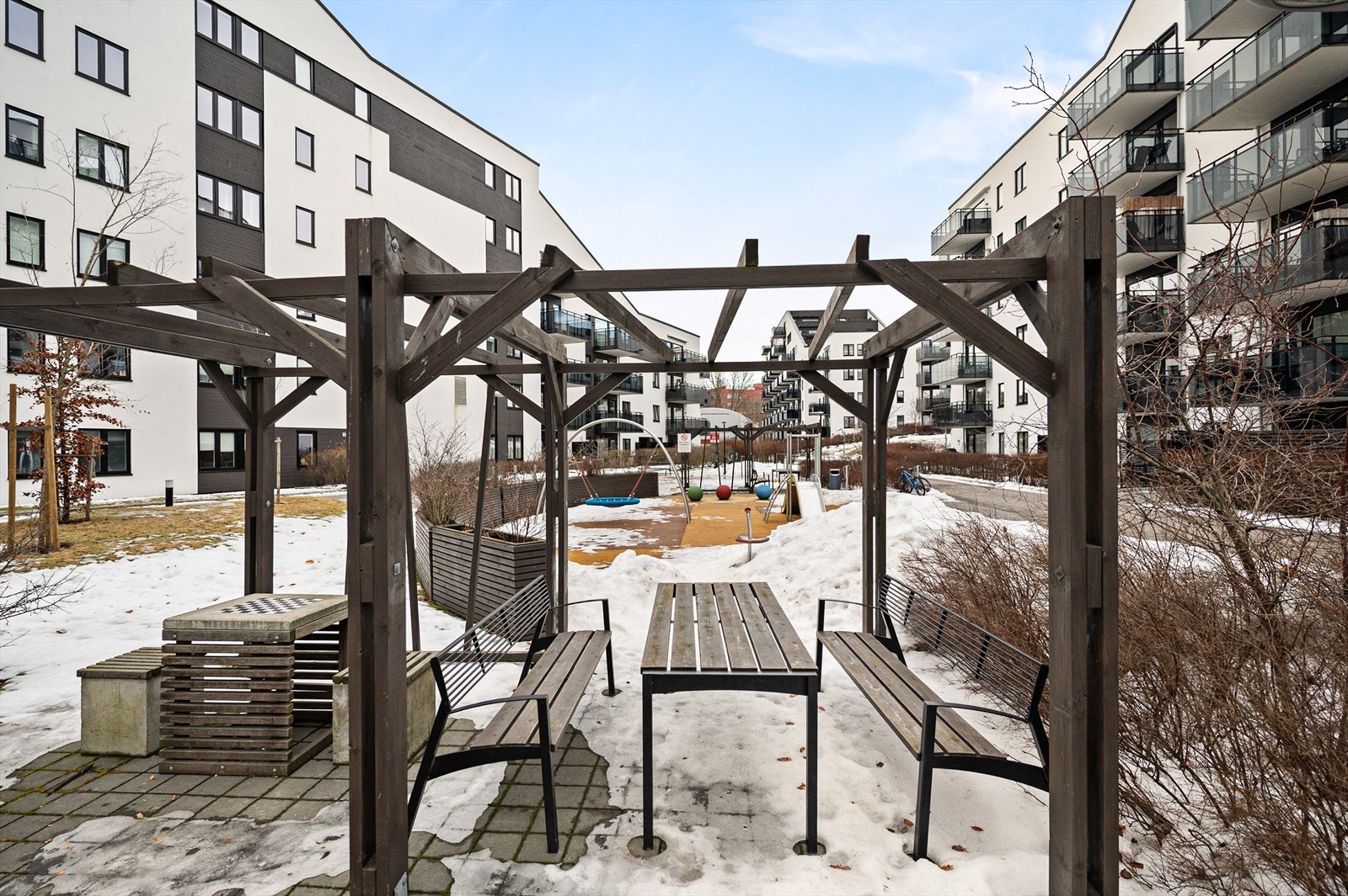 Sameiet har pent opparbeidede fellesområder Galleribilde