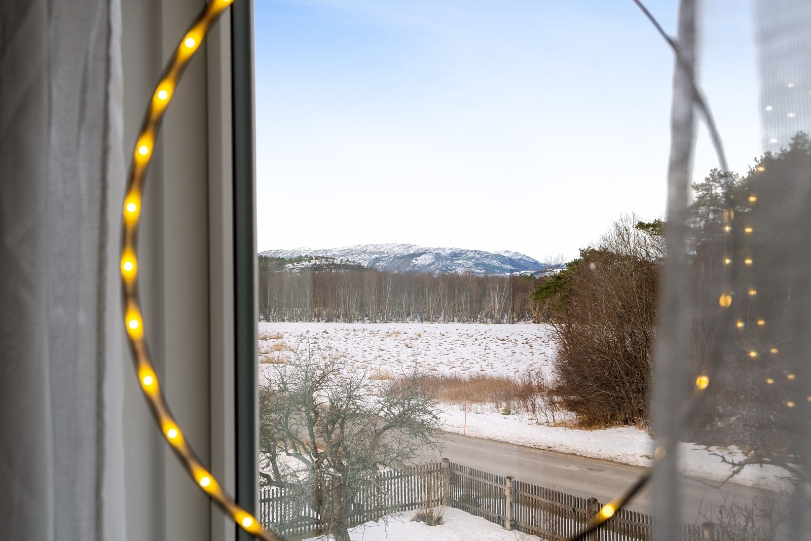 Utsikt fra soverommet. Galleribilde