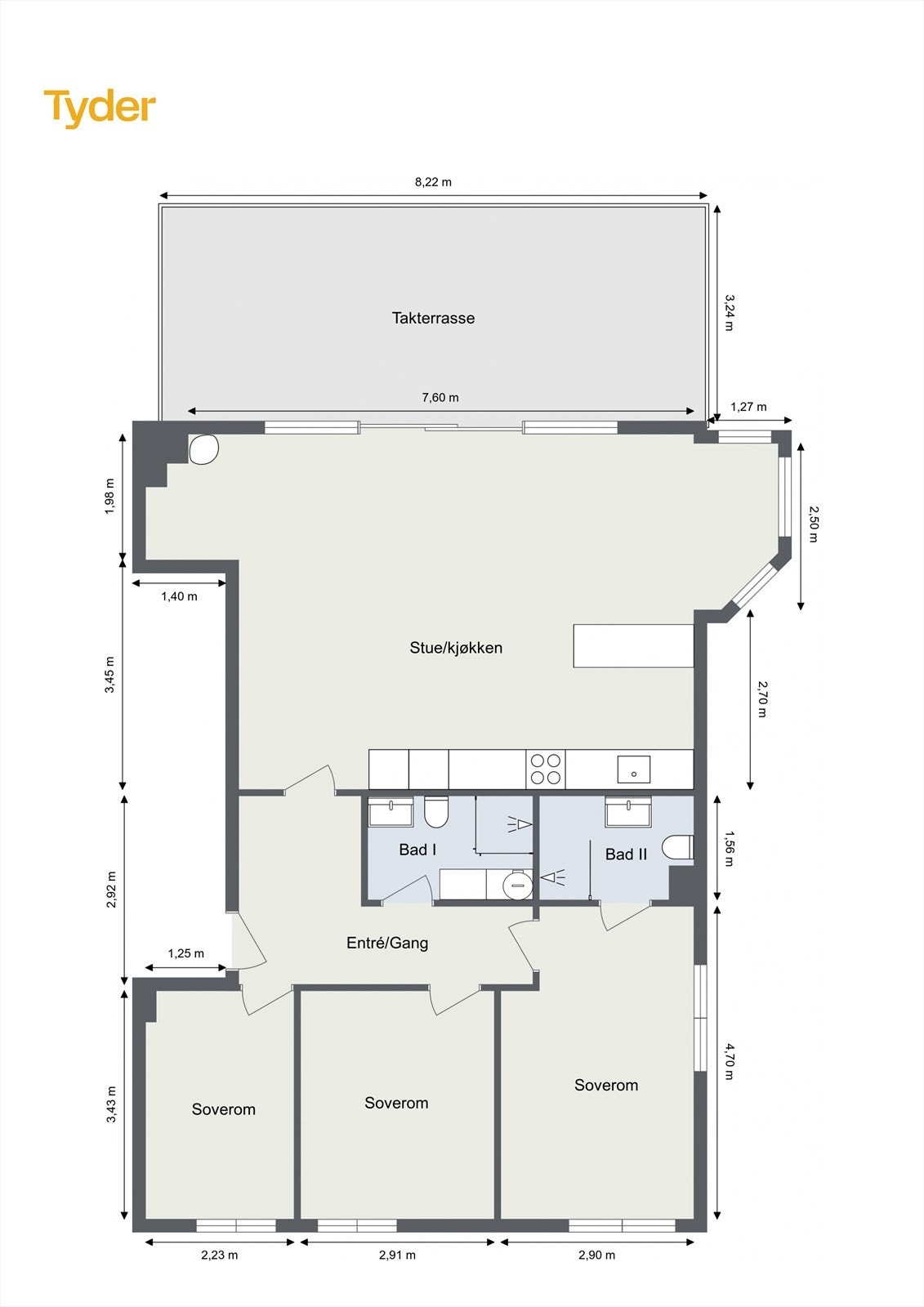 Plantegning. Galleribilde