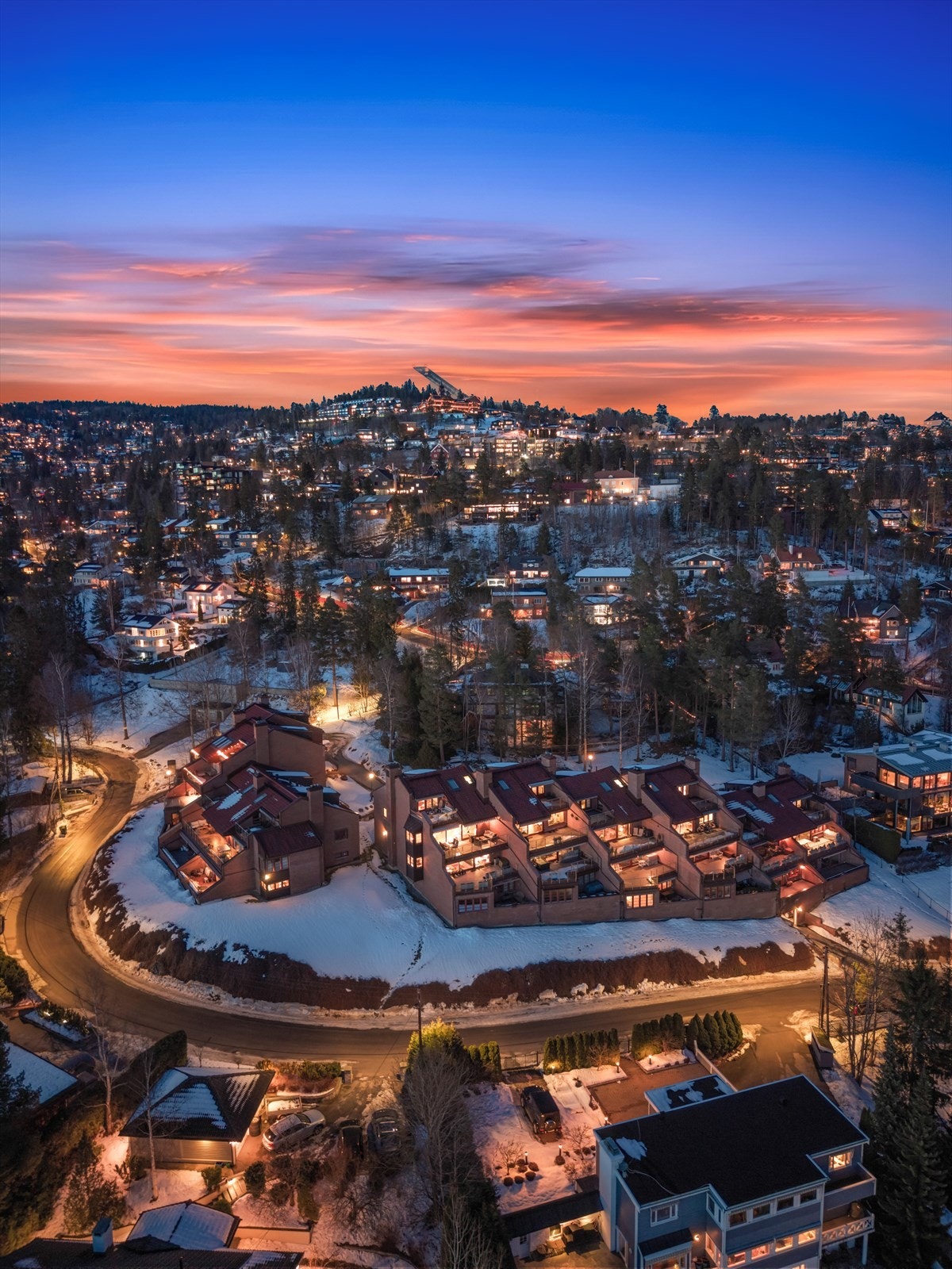 Fantastisk beliggenhet - like ved Marka. Galleribilde