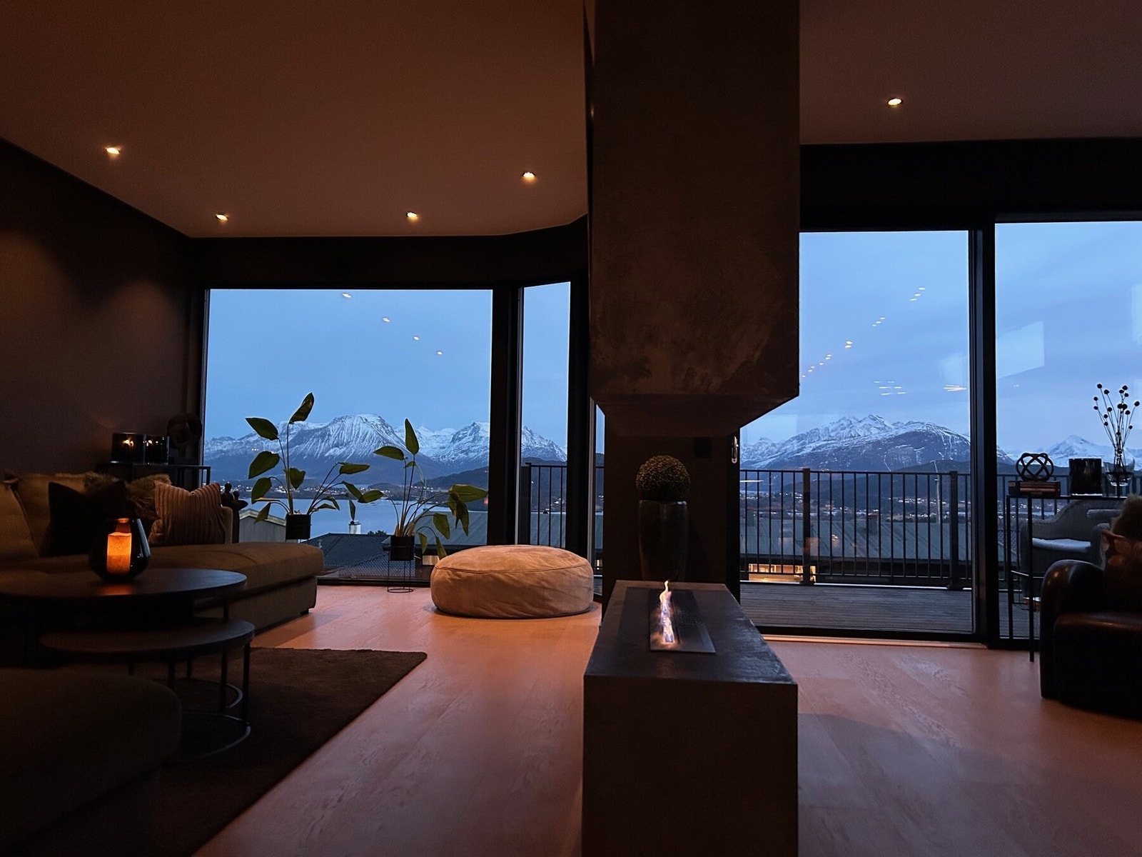 Kveldsstemning i Fureåsen - legg merke til utsikten! Galleribilde