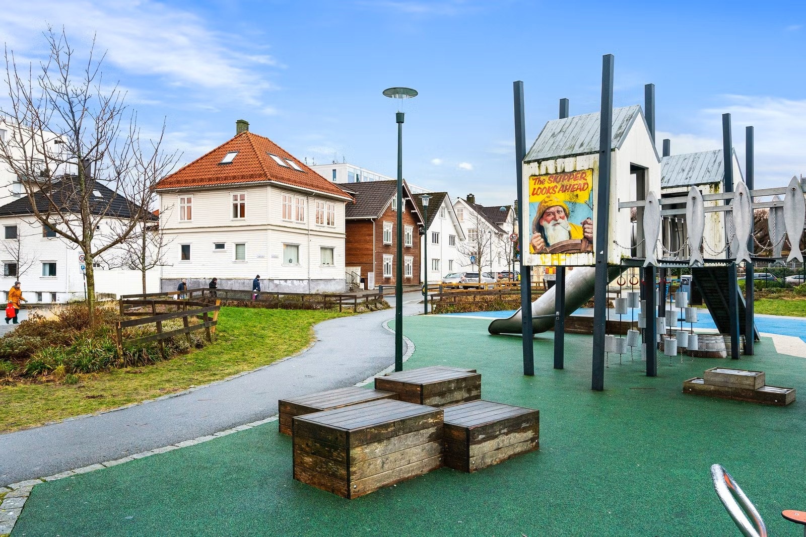 Lekeplass like ved boligen Galleribilde