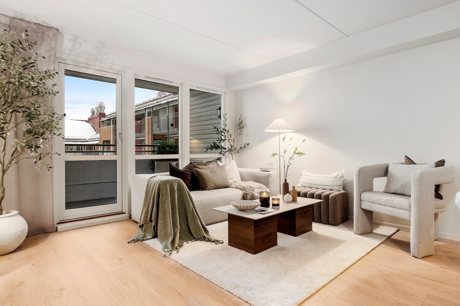 Lekker & nyoppusset 2 - roms leilighet med sentral beliggenhet Galleribilde