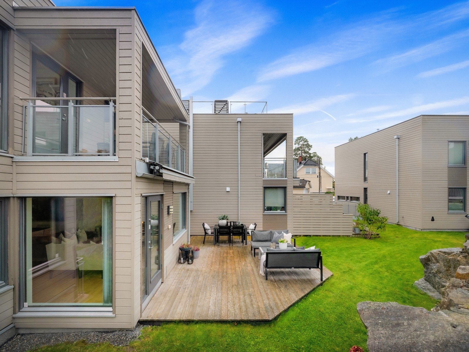 Her kan solen nytes. Galleribilde