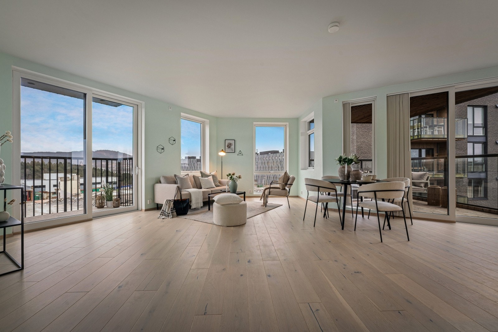 Her finner du en leilighet med fine kvaliteter Galleribilde