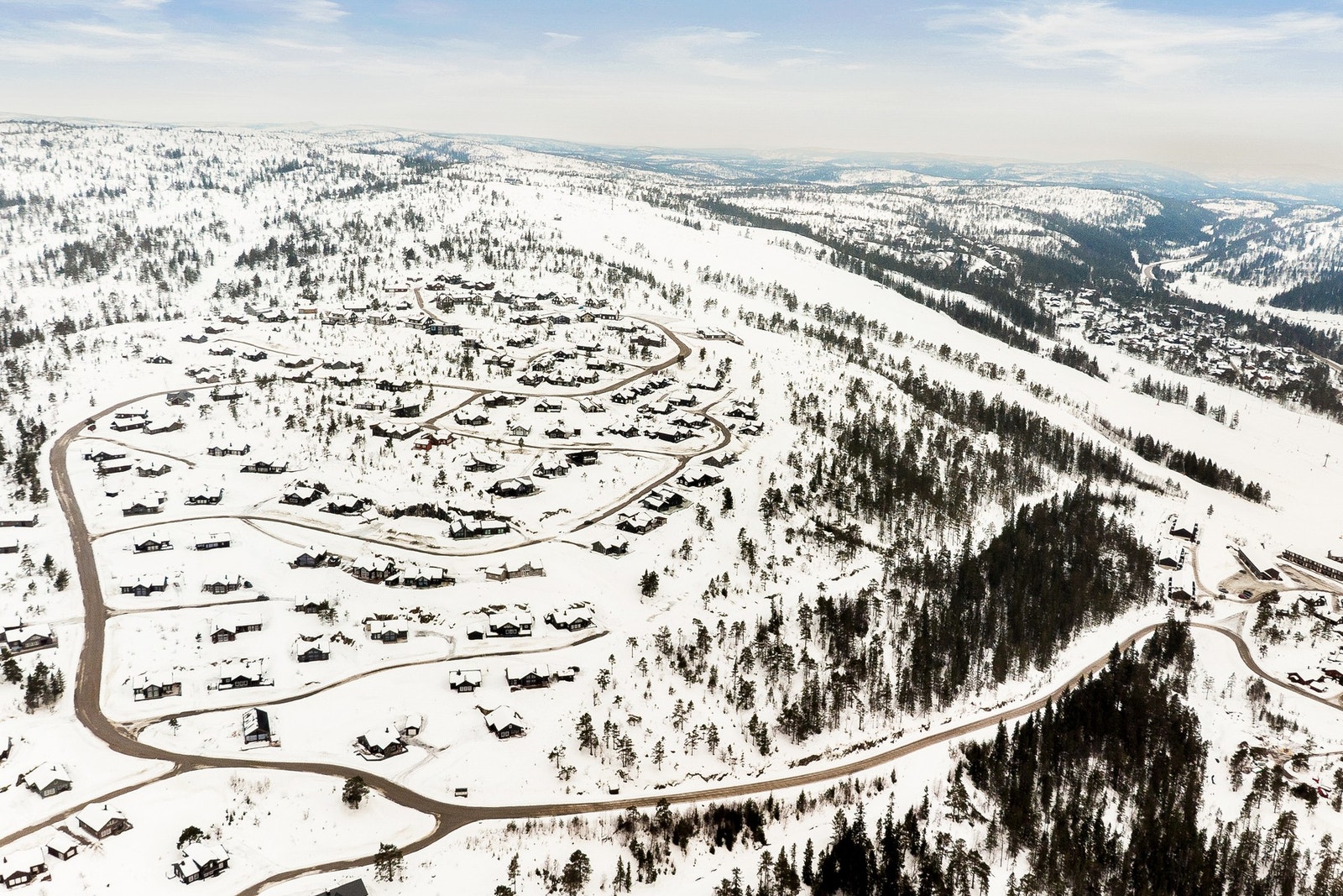 Nesten på toppen av Gautefall alpinanlegg, med nærhet til skiløyper og alpinanlegg. Galleribilde