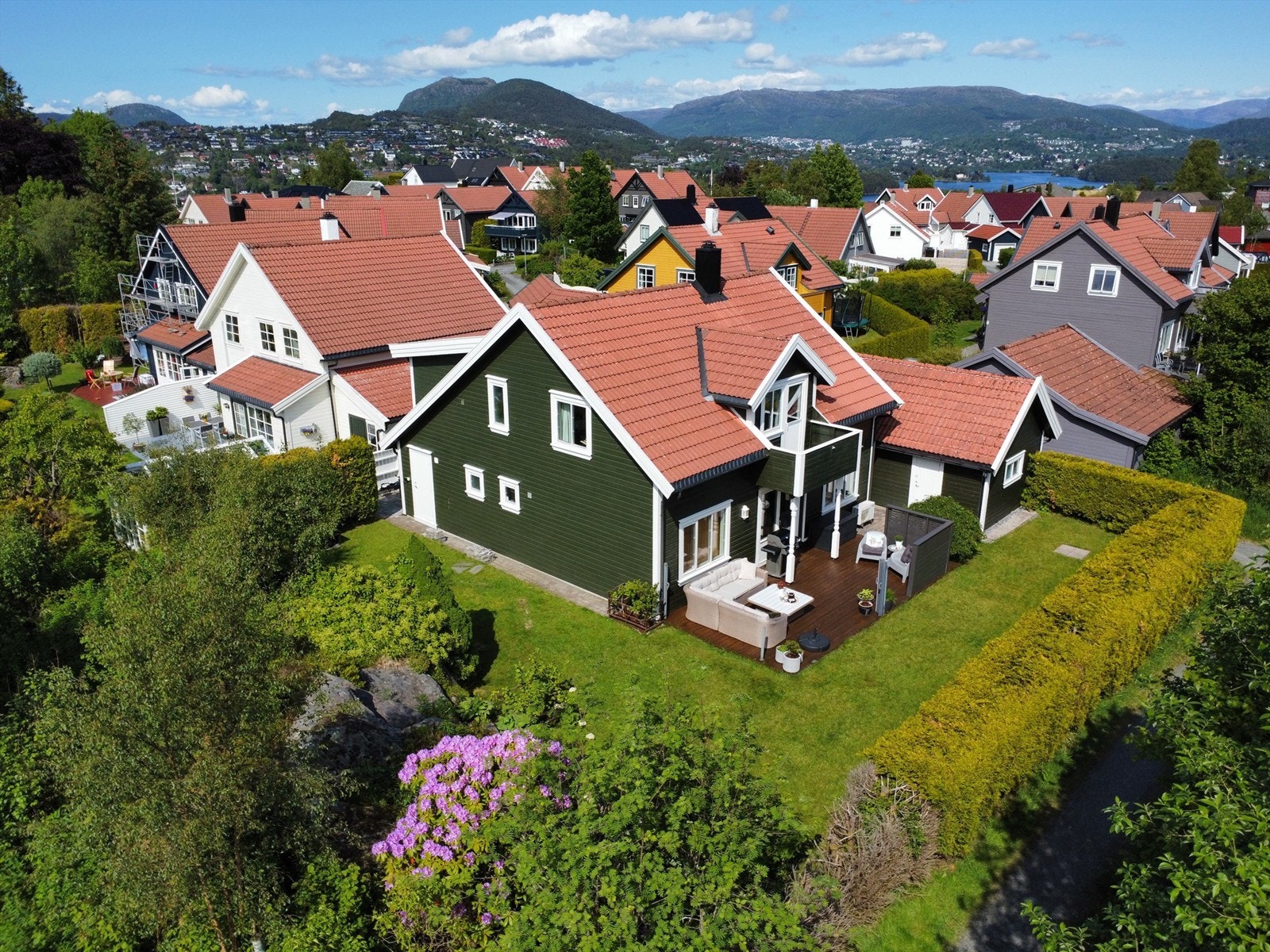 Selger har tatt bilder sommerstid. For en idyll. Galleribilde