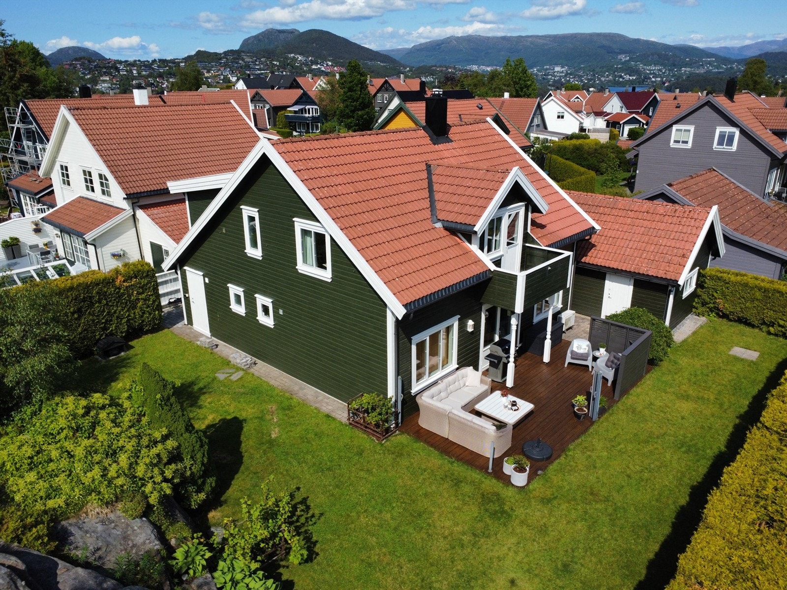 Selger har tatt bilder sommerstid. Galleribilde