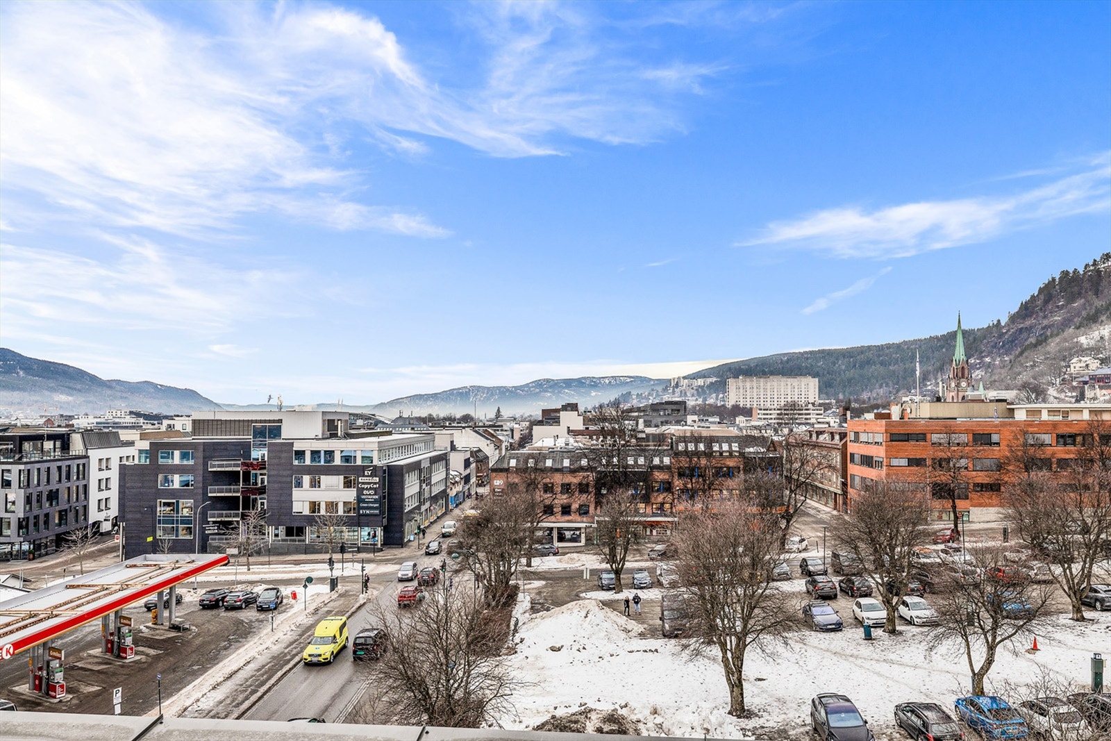 Utsikt fra balkongen. Galleribilde