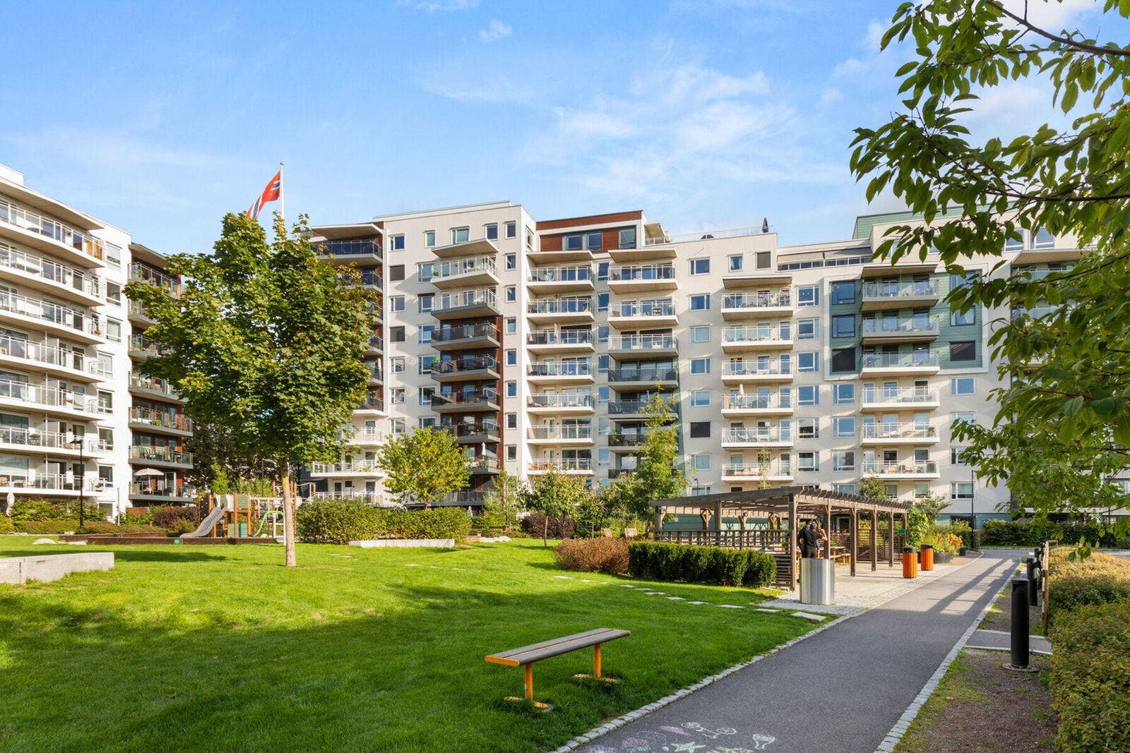 Gode samlingsplasser rundt om i Gartnerkvartalet Galleribilde