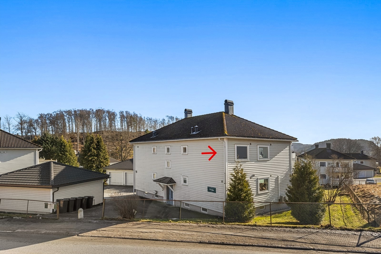Herfra er det kort gangavstand til alle sentrumsfasiliteter Galleribilde