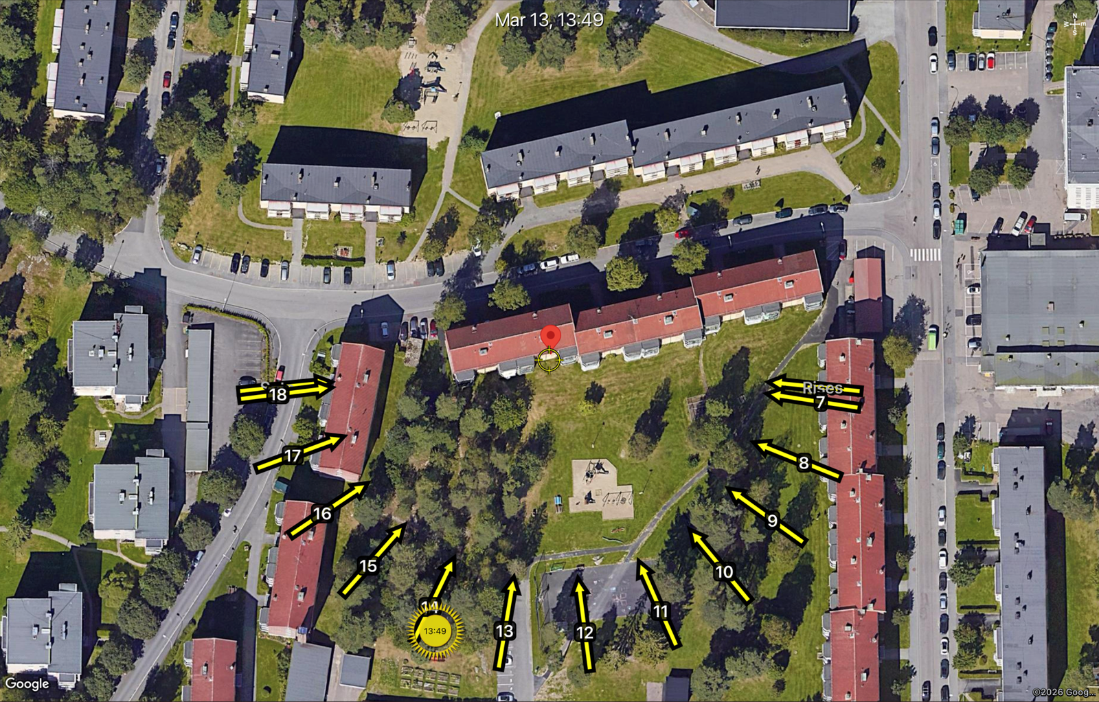 Solkart Galleribilde