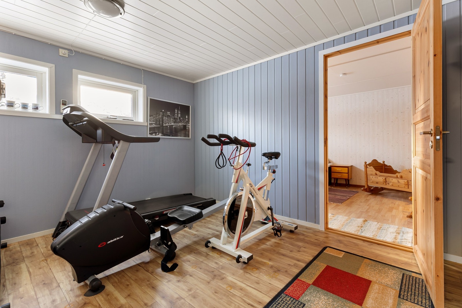 Fleksibelt rom i underetasjen som kan innredes etter familiens ønsker og behov. Galleribilde