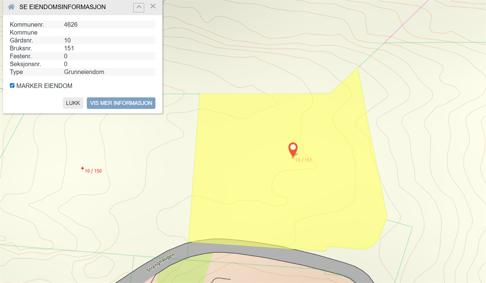 - Tomten måler ca. 1 328m² - Galleribilde