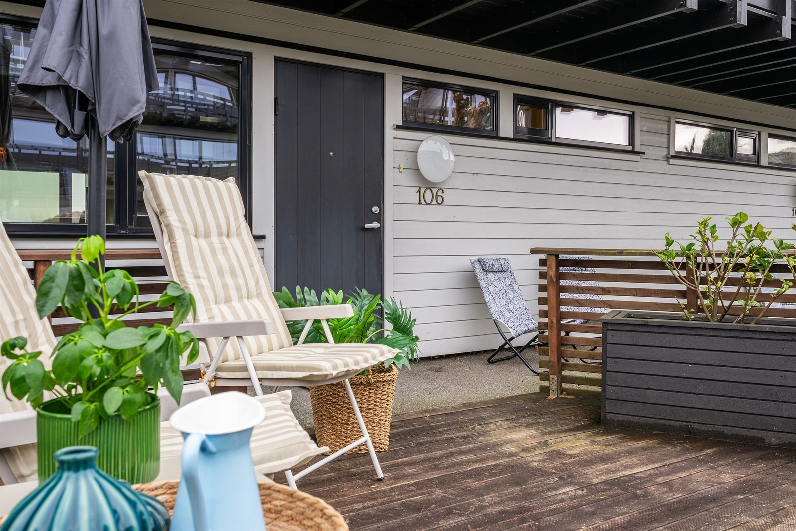 Fasade ble malt i 2024. Galleribilde