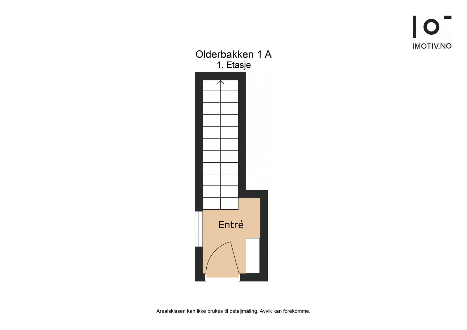 Inngangsparti 1. etasje. Galleribilde