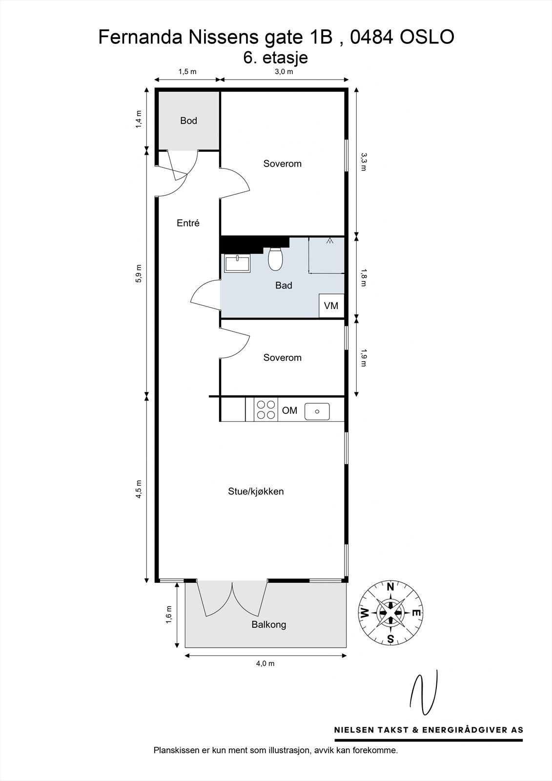 Plantegning. Galleribilde