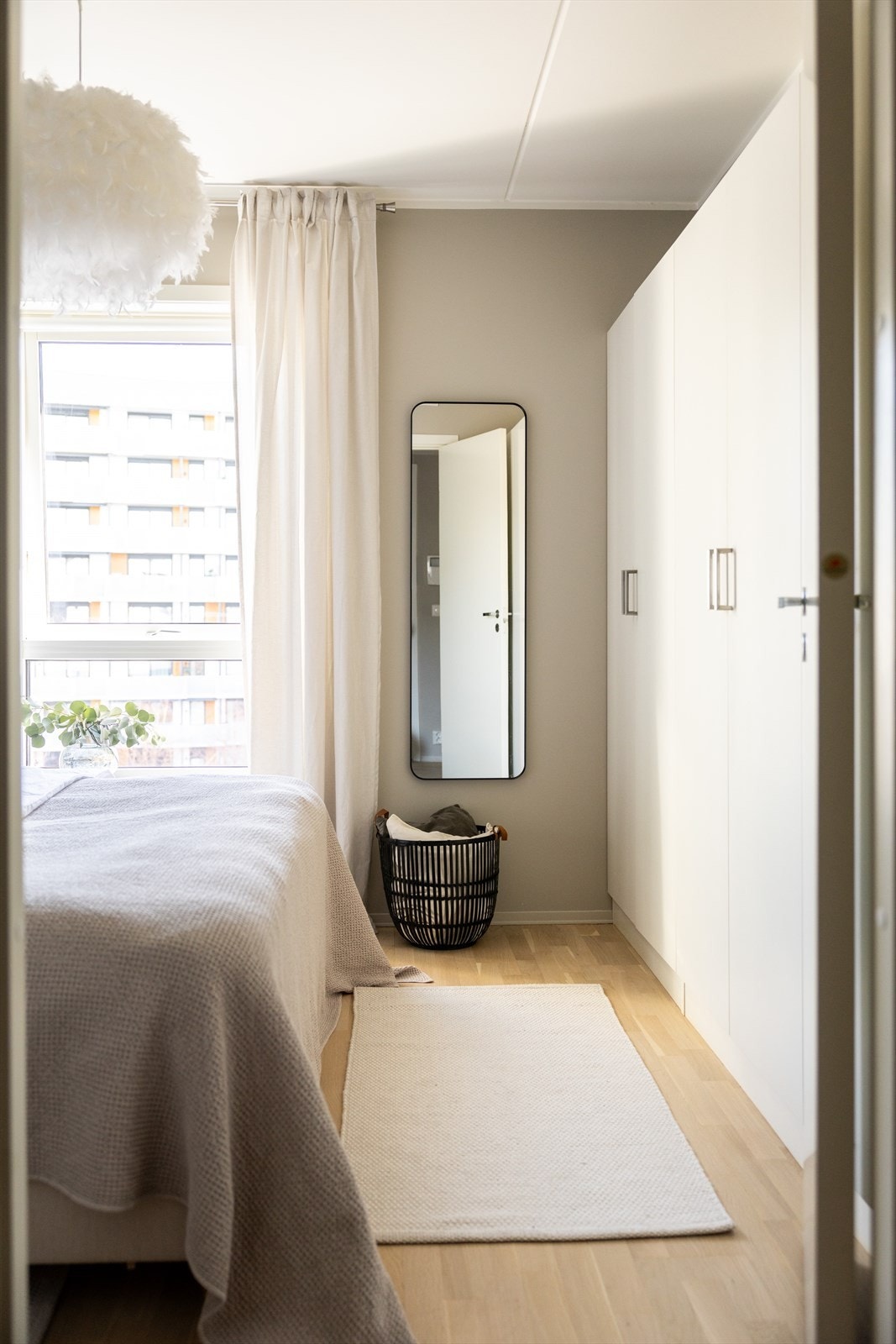 Hovedsoverommet har inngang fra entrè. Galleribilde