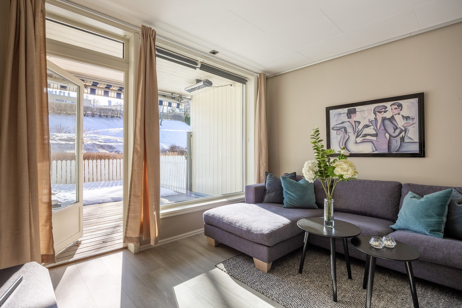 Perfekt beliggenhet for deg som ønsker å bo sentralt samt tilbaketrukket med gangavstand tl Østmarka. Galleribilde