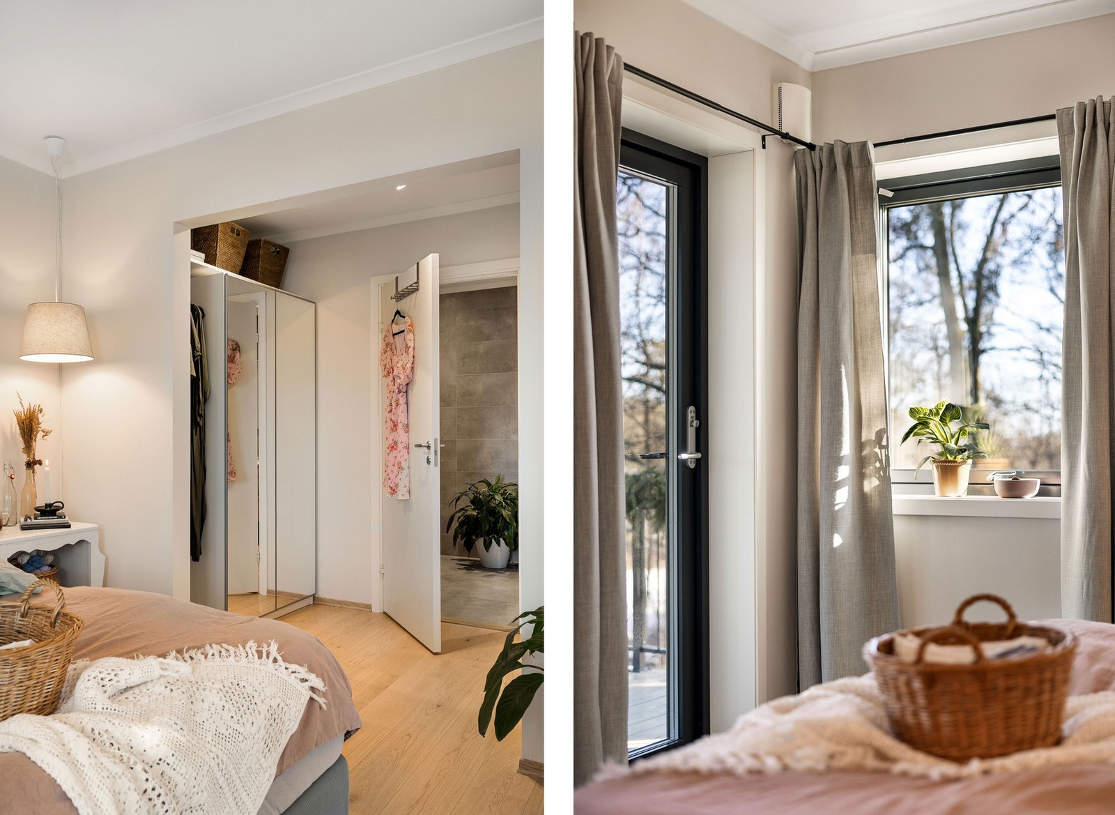 Fra hovedsoverommet er det utgang til verandaen, som bidrar til at det blir svalt og godt. Soverommet har også inngang til eget baderom. En fin suiteløsning! Galleribilde