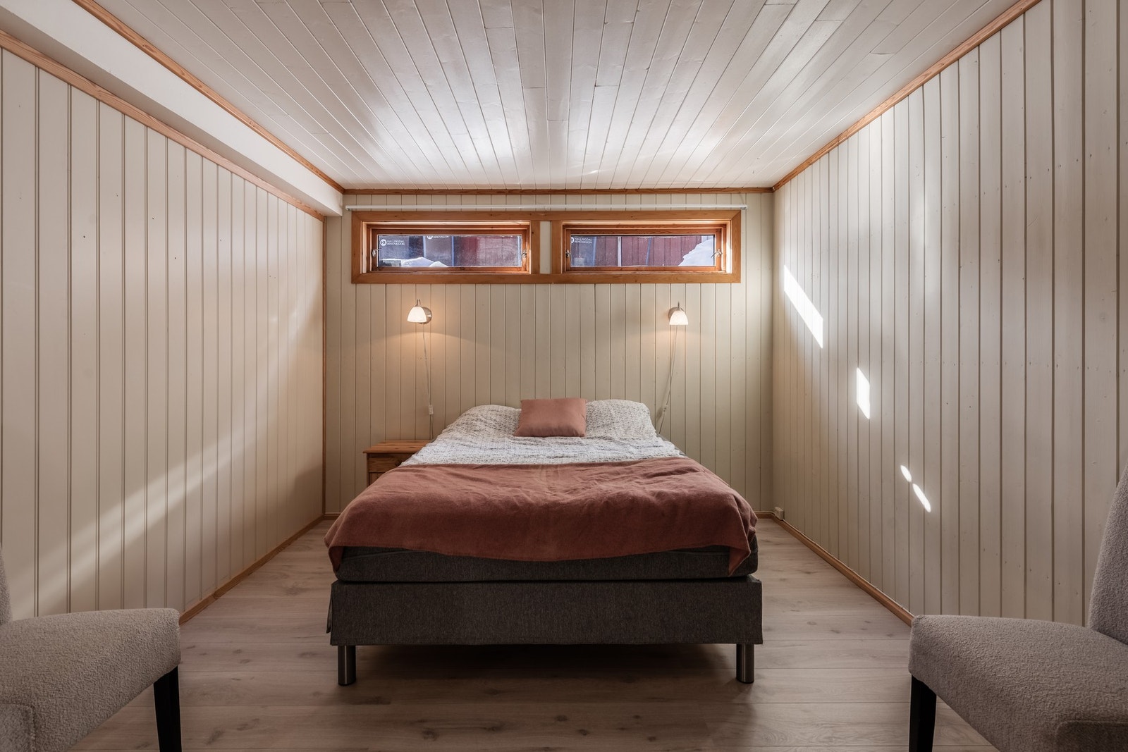 Rom i kjeller benyttet som soverom (ikke søkt som oppholdsrom) Galleribilde