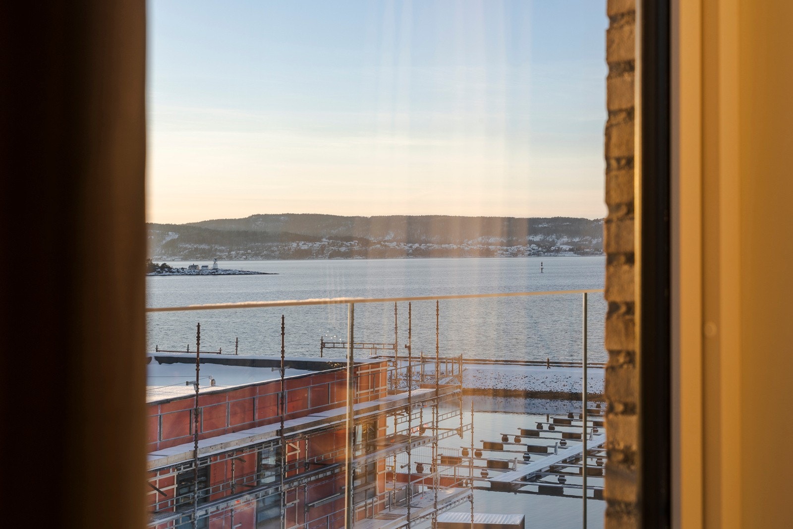 Når stillaset fjernes og kledningen ferdigstilles i løpet av våren, blir utsikten enda flottere! Galleribilde
