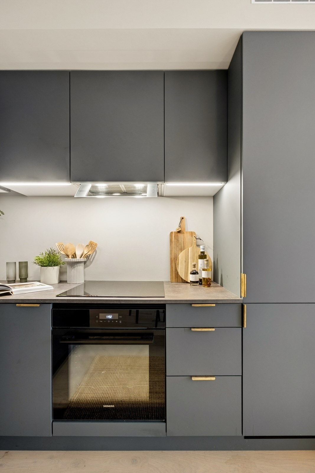 Ventilator er tilkoblet sentralavsug. Galleribilde