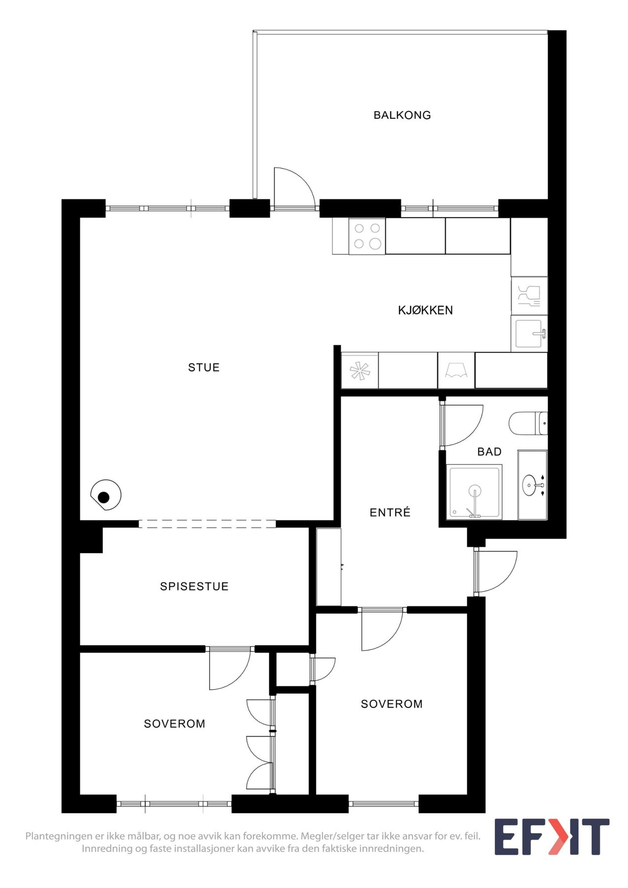 Planskisse Galleribilde