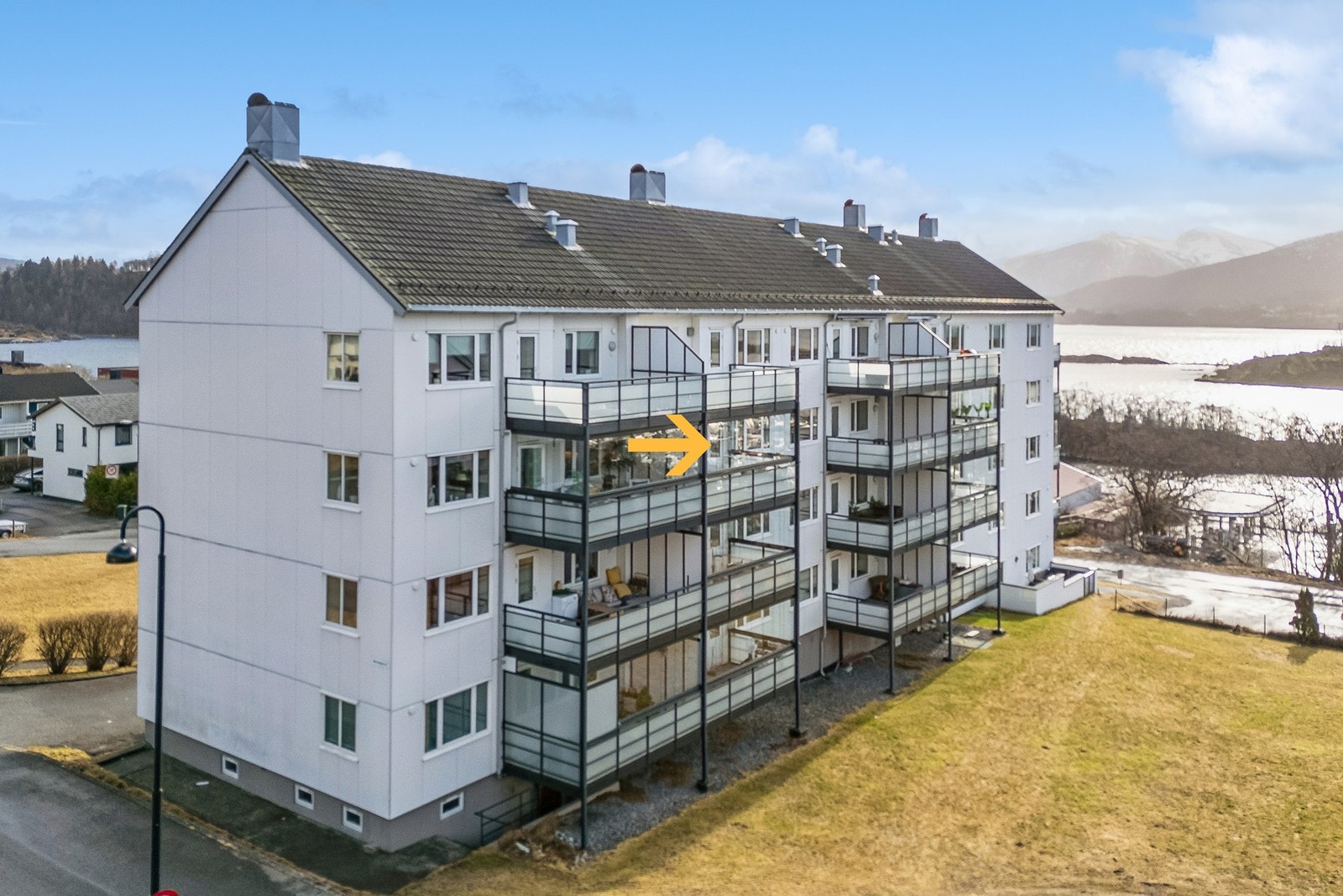 Velkommen til denne fine andelsleiligheten i 3. etg. i Nørvegata 32A. Foto: EFKT v/Marcus Vinjevoll Sætre Galleribilde