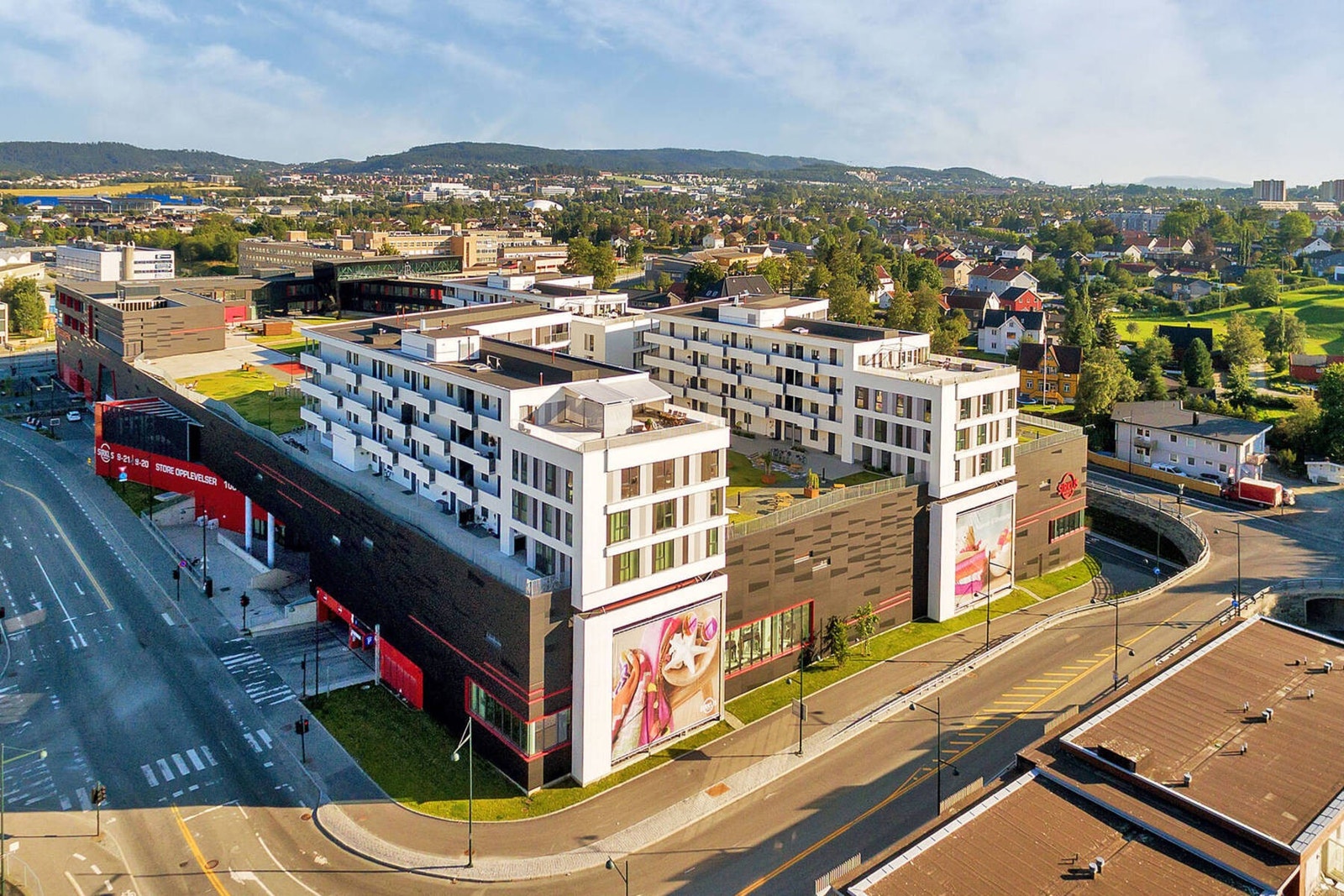Sirkus Shopping ligger kun noen meters gange fra leiligheten. Galleribilde