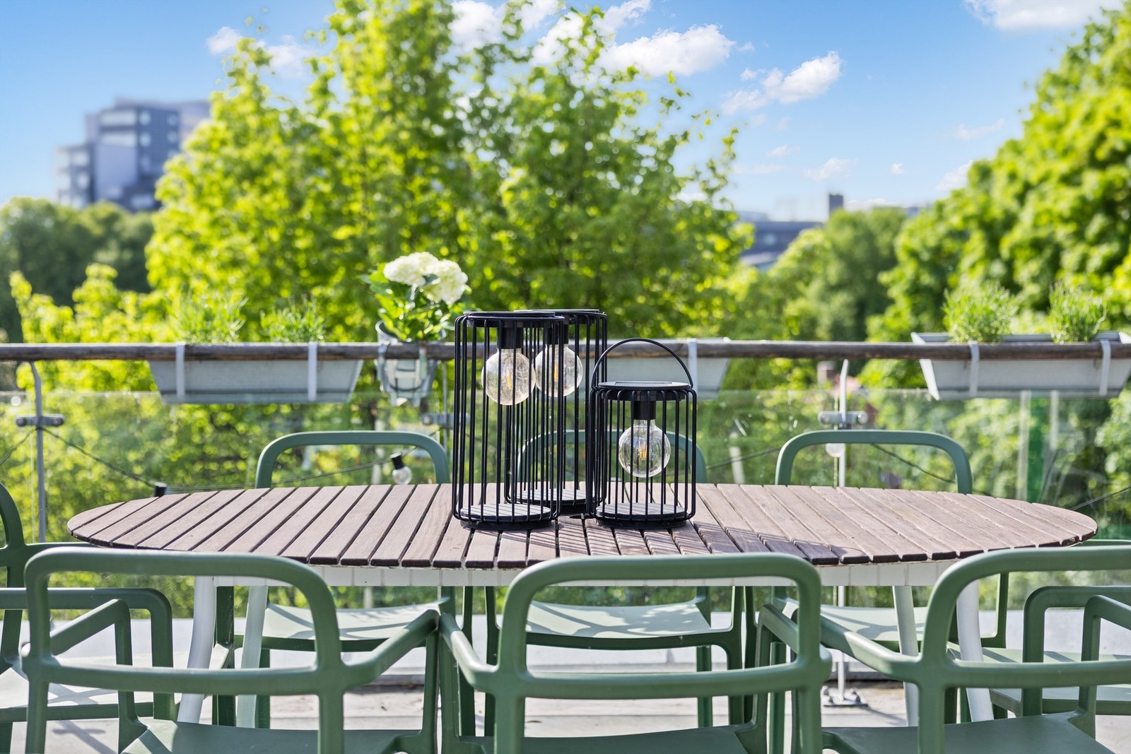 Takterrasse på 32 kvm. Galleribilde