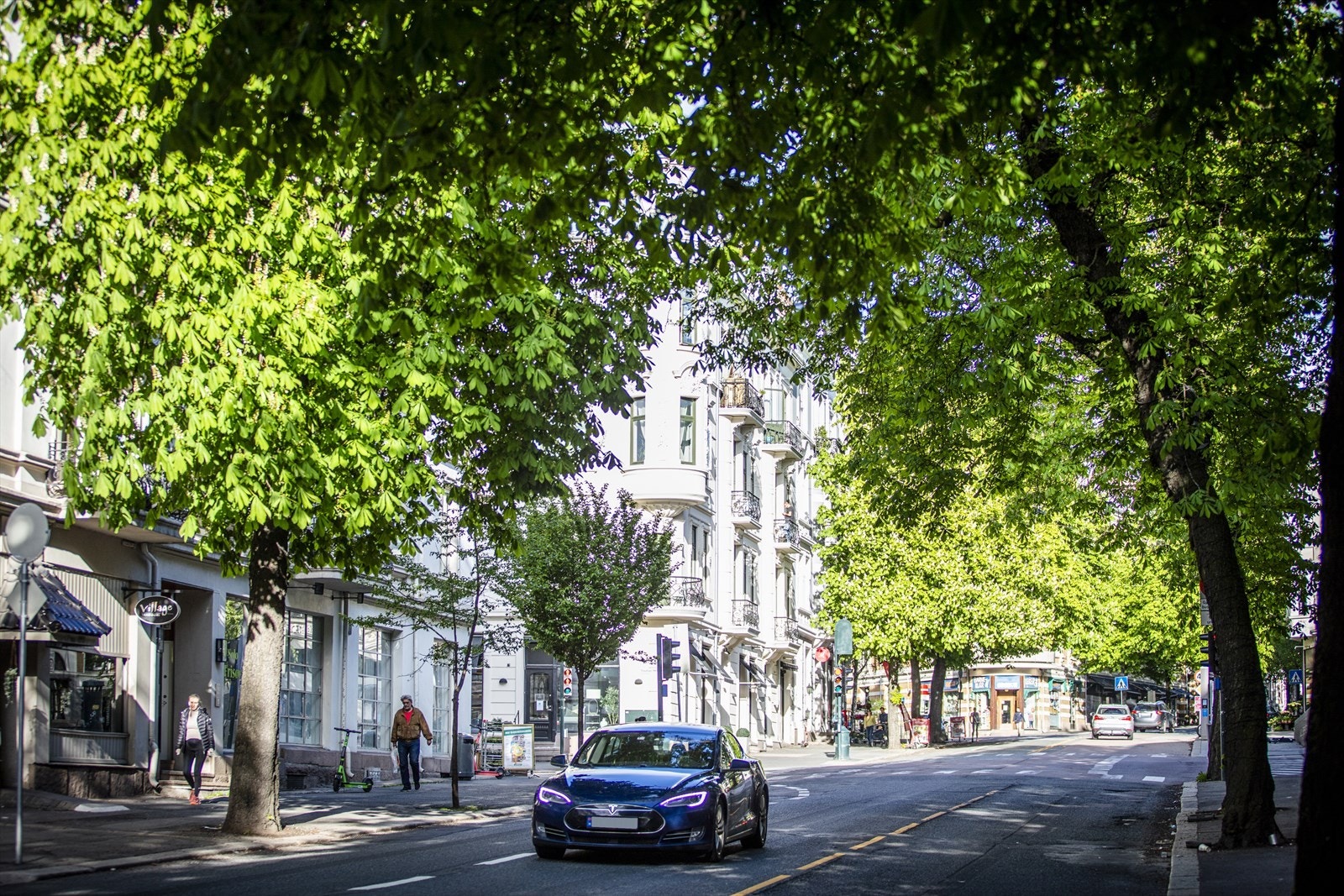 Gangavstand til Bygdøy Allé, en hyggelig handlegate med noen av byens flotteste spesialforretninger liggende på rekke og rad. Galleribilde